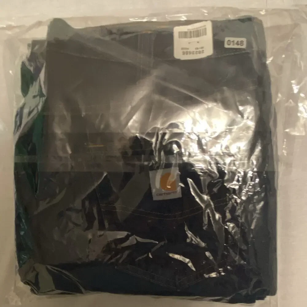 NWT Carhartt Relaxed Fit Straight Leg Jeans Men’s 34x32 Dark Wash